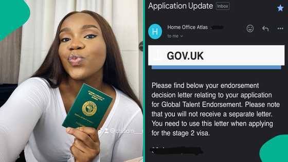 UK visa: Lady who applied for global talent endorsement gets approval within 3 working days