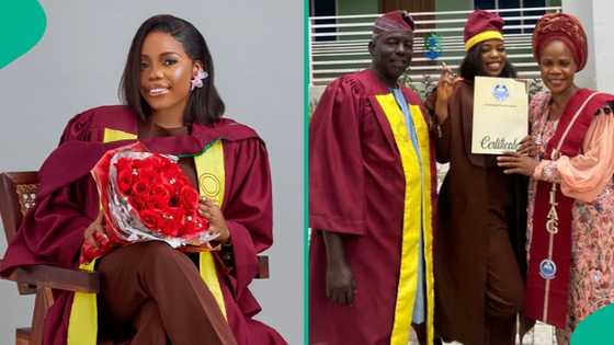 UNILAG first class graduate proudly displays examination result, photo gets attention online