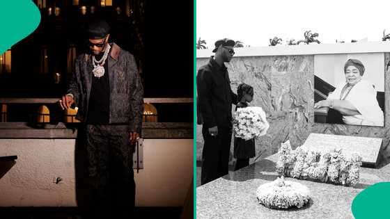 Don Jazzy’s brother D’Prince causes buzz with clip of rare ice dedicated to late mum, Davido reacts
