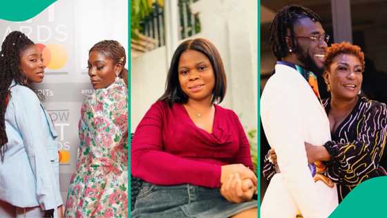 Lady allegedly impregnated by Burna replies peeps calling her ugly: “Check his mum, sisters' photos”