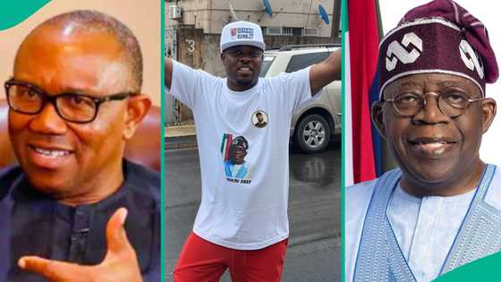 Lege Miami repels Peter Obi, ADC coalition, begins 2027 campaign for Tinubu as he flaunts merch