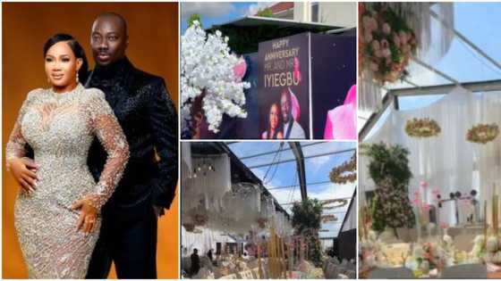 "God punish poverty": Obi Cubana splurges millions on lavish venue transformation for anniversary ball