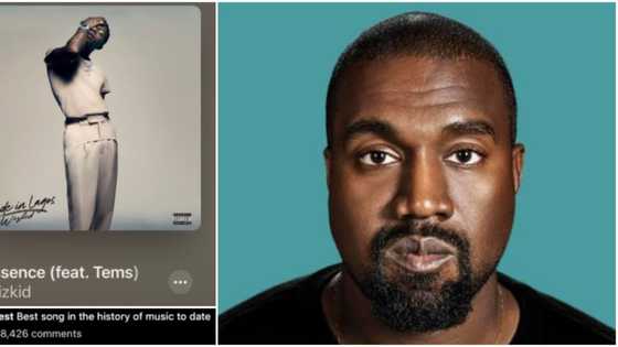 Kanye West ignores all of his hits to praise Wizkid’s Essence, calls it the best song in the history of music