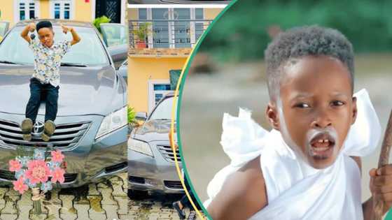 7-year-old skit maker, Son of D Source, buys new whip, congratulations pour in