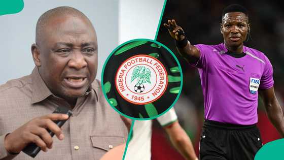 AFCON 2025: NFF President sends message to Nigerians after Laryea's officiating vs Morocco