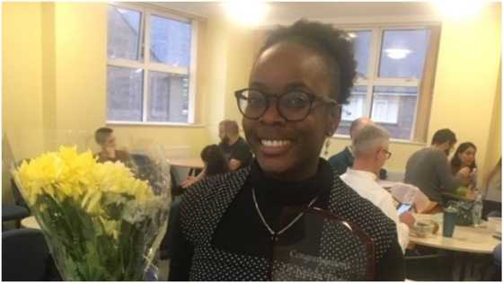 Joy as Nigerian lady Seun Turner bags PhD after Master's degree (photo)