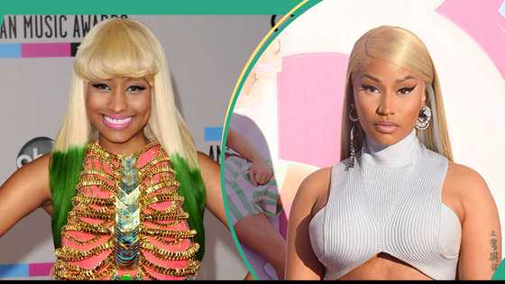 Nicki Minaj shows off dexterity in Pidgin English as she blasts troll, Nigerians react: "Adenike"