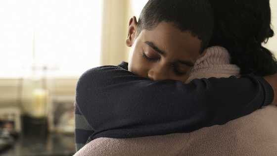 My husband kicked us out — Then I caught my son hugging someone I never expected