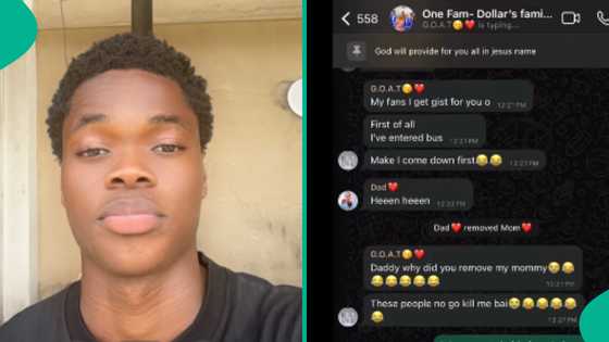 Young man removes dad from family WhatsApp group after he kicked out his mum from platform