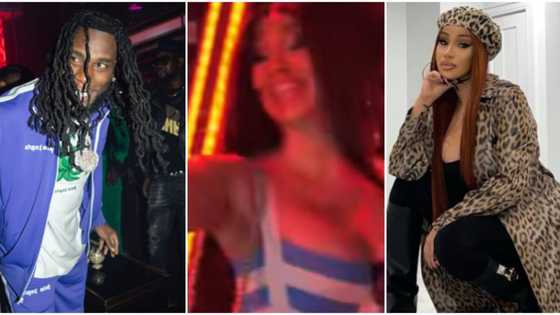 “I no go fit take your insult o”: Cardi B sings Burna Boy’s ‘Last Last’ song as she parties hard in London
