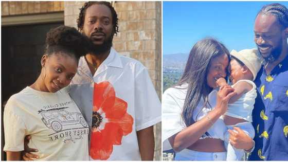Simi's Deja all smiles as singer shares adorable family photo online, fans react