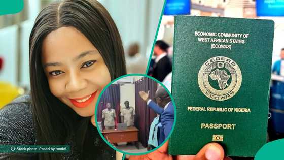 Nigerian lady abroad laments failed passport renewal at the embassy in Sweden