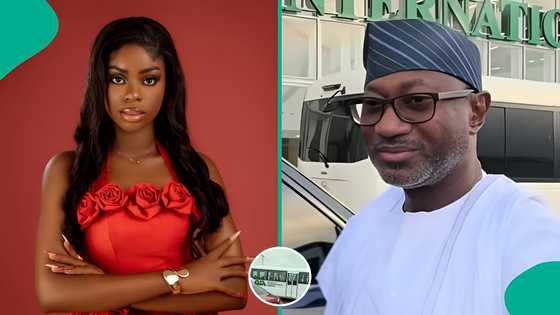 Lady who asked Femi Otedola for picture at popular airport shares his response, many people react