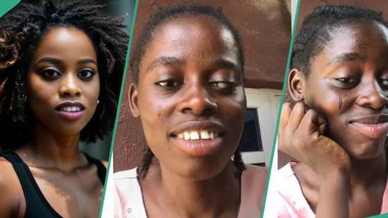 "Social Media VS Reality": Lady Exposes Her Real Face, Shows Tribal Marks After Posting Edited Photo