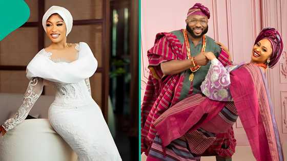Tonto Dikeh reacts to ex-husband Churchill's post about his children amid rumours