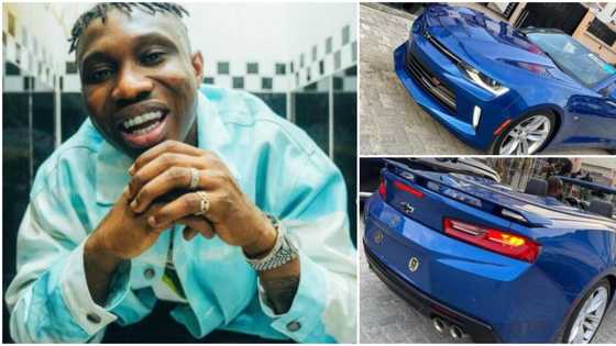 Rapper Zlatan Ibile spends heavily on lovely new sports car (photos, video)