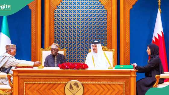 BREAKING: Tinubu breaks silence on multi-sectoral agreement with Qatar