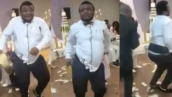 Big belly, sweet dancer: Man twerks like woman, steals show at wedding reception with his powerful waist dance