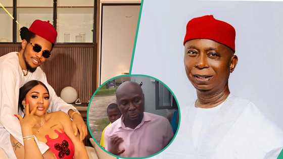 Regina Daniels: Video showing moment actress' brother, sister were allegedly arrested by Ned Nwoko surfaces