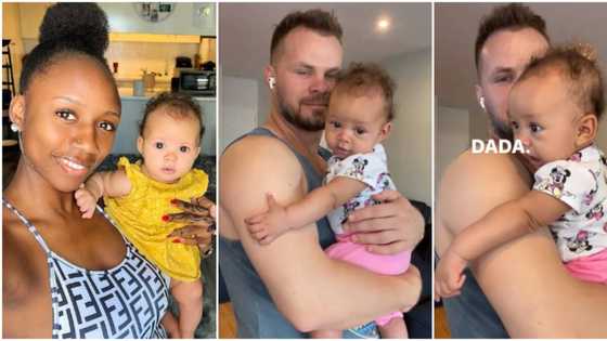 “She’s your twin”: Fans gush over Korra Obidi’s ex-husband Justin as baby daughter says ‘dada’ in cute video