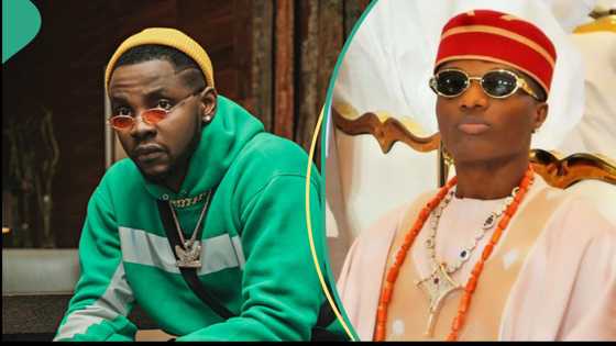 Kizz Daniel floors fan who advised him to thread carefully following Wizkid's rants: "Sho ya Werey"