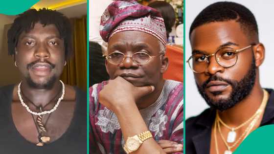 Bobrisky: VDM expresses respect for 'uncle' Femi Falana in video, ignores Falz's ultimatum