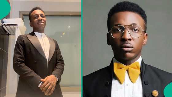 Congratulations pour as Frank Edwards drops hints about wedding plans during exchange with colleague