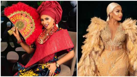 BBNaija star Queen dazzles in 2 gorgeous looks as she celebrates birthday