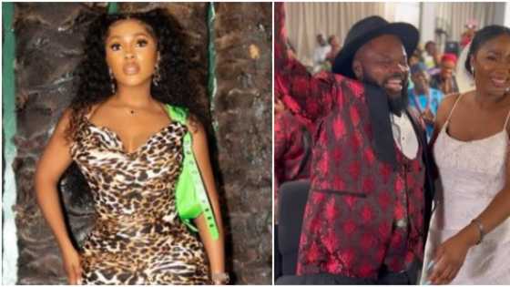 "Be like say his mouth dey smell": BBN's Mercy and Nedu kiss as they get married in video