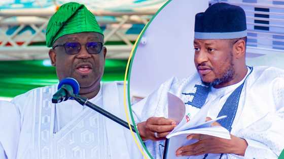 Bayan Radda, Gwamna Caleb ya yi magana kan sulhu da ƴan bindiga