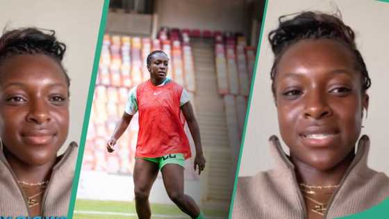Michelle Alozie's crush: Man confesses his love for Super Falcons star publicly