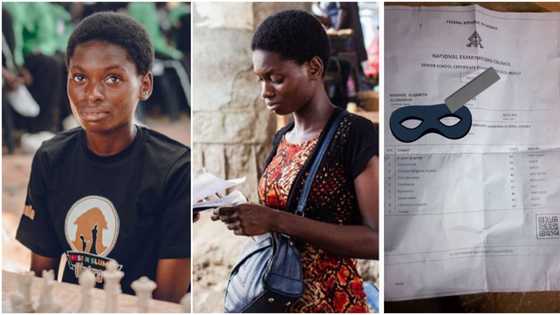 Girl who hawked under bridge in Lagos gains admission into UNILAG, her photos go viral on Twitter