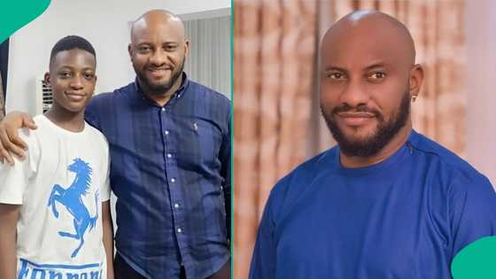 Yul Edochie finally shares last moments with late son three years after his tragic death