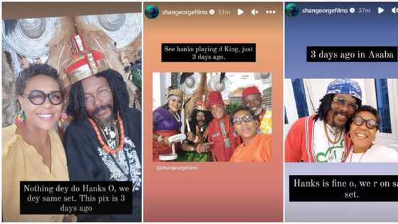 “Him no crase o”: Shan George debunks claim of Hank Anuku being mentally unstable as she reacts to viral video
