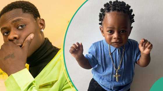 "U will bring joy": Mohbad's friend shares adorable photos of singer's son as he clocks 8 months