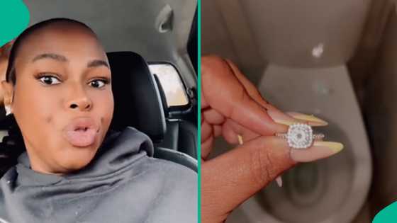 Woman in 'abusive' relationship finally quits, flushes ring down toilet in video: "Choosing myself"