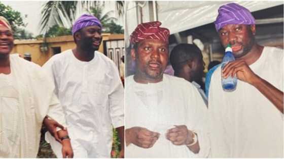 Jiya ba yau ba: Tsoffin hotunan biloniyoyi Dangote, Adenuga da Otedola sun bada mamaki