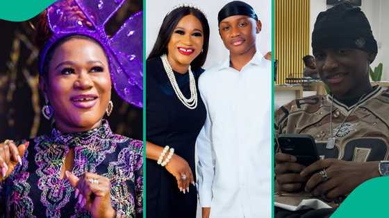 2Baba’s eldest son Nino Idibia turns 20, his mum Sunmbo Adeoye shares heartfelt tribute, photos