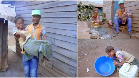 Young man shocks family as he dumps his beautiful wife to marry a disabled lady, gives reasons in video