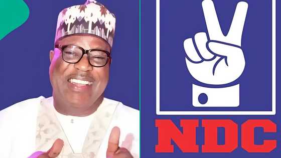 2027 elections: Drama as Kwara governor’s 'cousin' defects to NDC to contest against APC