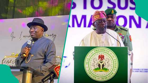 A karshe, Jonathan ya samu damar gwabzawa da Tinubu a 2027