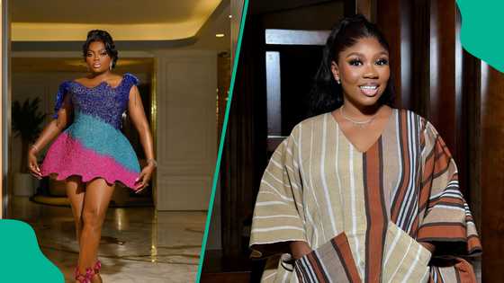 Funke Akindele opens up on working with Wumi Toriola on 'The Four' movie, she reacts