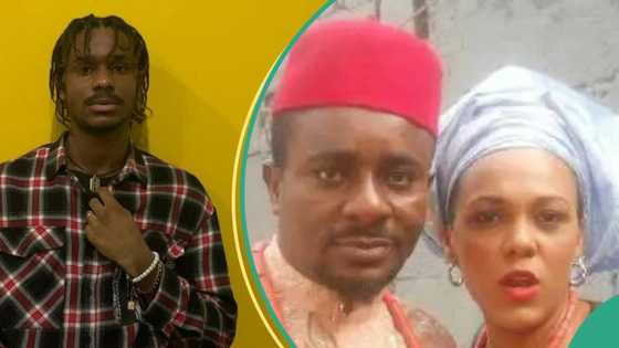 Emeka Ike’s son Michael apologises to his mother, she responds, video leaves many talking