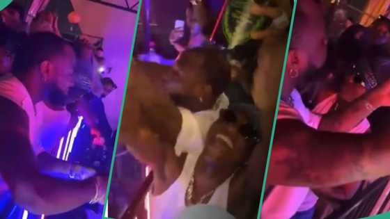 Video of Wizkid slapping a fan who tried to steal his diamond chain goes viral, fans react