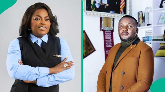 Funke Akindele breaks silence after Yomi Fabiyi accused her of cutting him because of his house