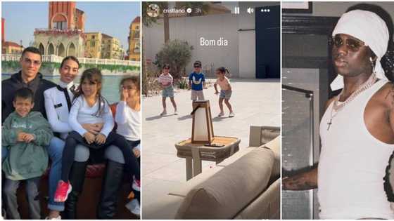 “Remmy boy to the world”: A video of Cristiano Ronaldo’s 3 kids dancing to Rema’s song ‘calm down’ goes viral