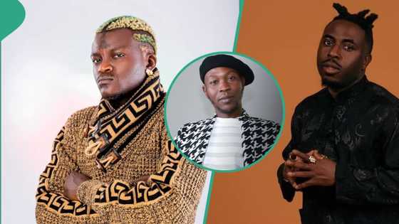 Portable joins Samklef's IG Live, thrashes him brutally, fans clap:"U jam person wey craze pass u"