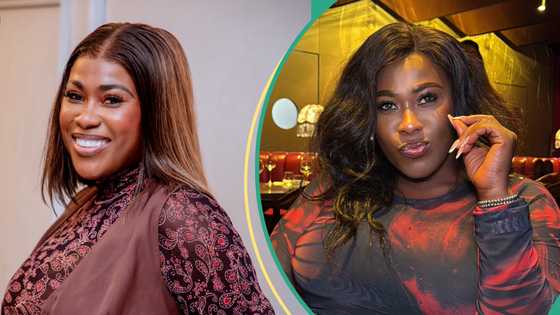 Uche Jumbo reacts to outrage over actors who play out kissing scenes in movies: “Don't play with it”