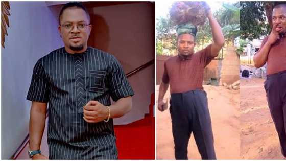 Veteran Nollywood actor Walter Anga celebrates his 46th birthday with funny throwback pictures of himself