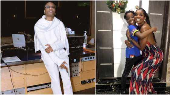 Anxiety over Wizkid's first baby mama Shola Ogudu and son Boluwatife as she's involved in motor accident
